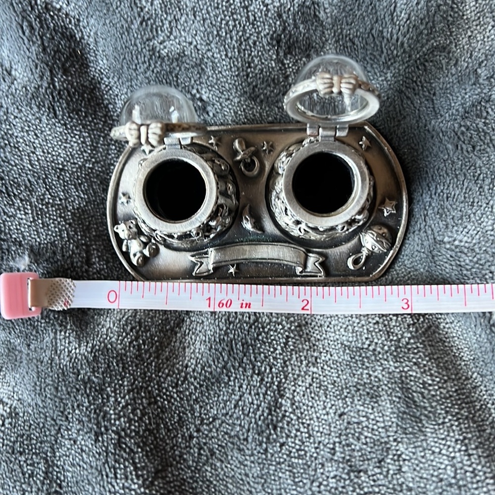 First Tooth/First Curl Pewter Containers - Picture 4 of 4
